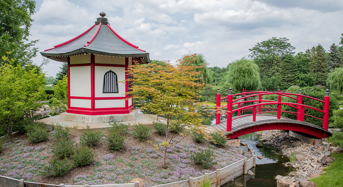 Normandale Japanese garden